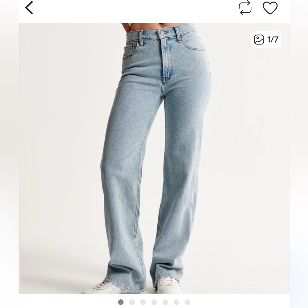 Abercrombie High Rise 90s Relaxed Jeans